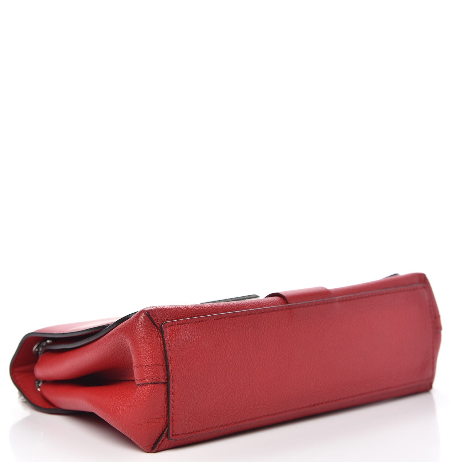 Louis Vuitton Monogram Cuir Plume Ecume Very Chain Bag Rubis Red 5 of 13