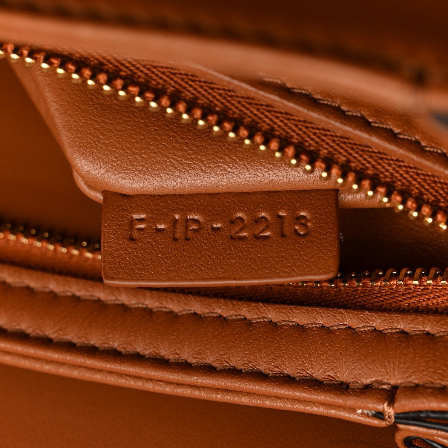 Celine Natural Calfskin Medium Triomphe Tan 9 of 15