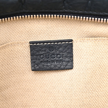 Gucci Pebbled Calfskin Small Soho Disco Bag Blue 6 of 16
