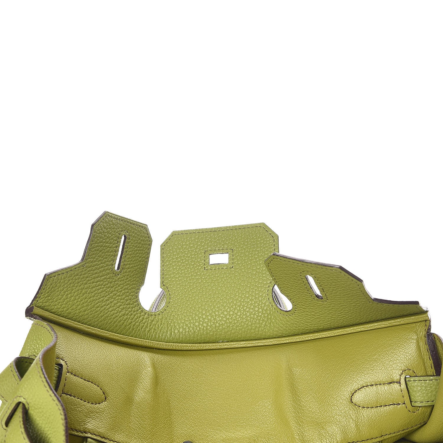 Hermes Togo Birkin 30 Vert Anis 11 of 44