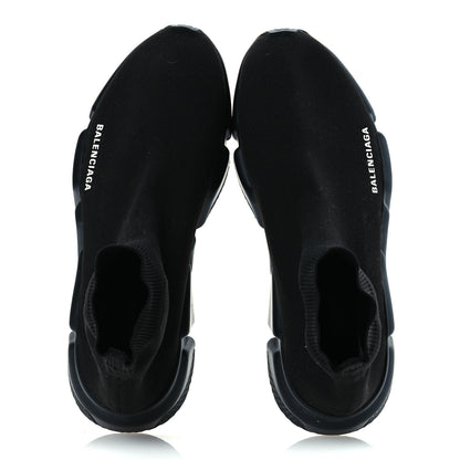 Balenciaga Neoprene Knit Mens Speed Sneakers 42 Black White 2 of 11