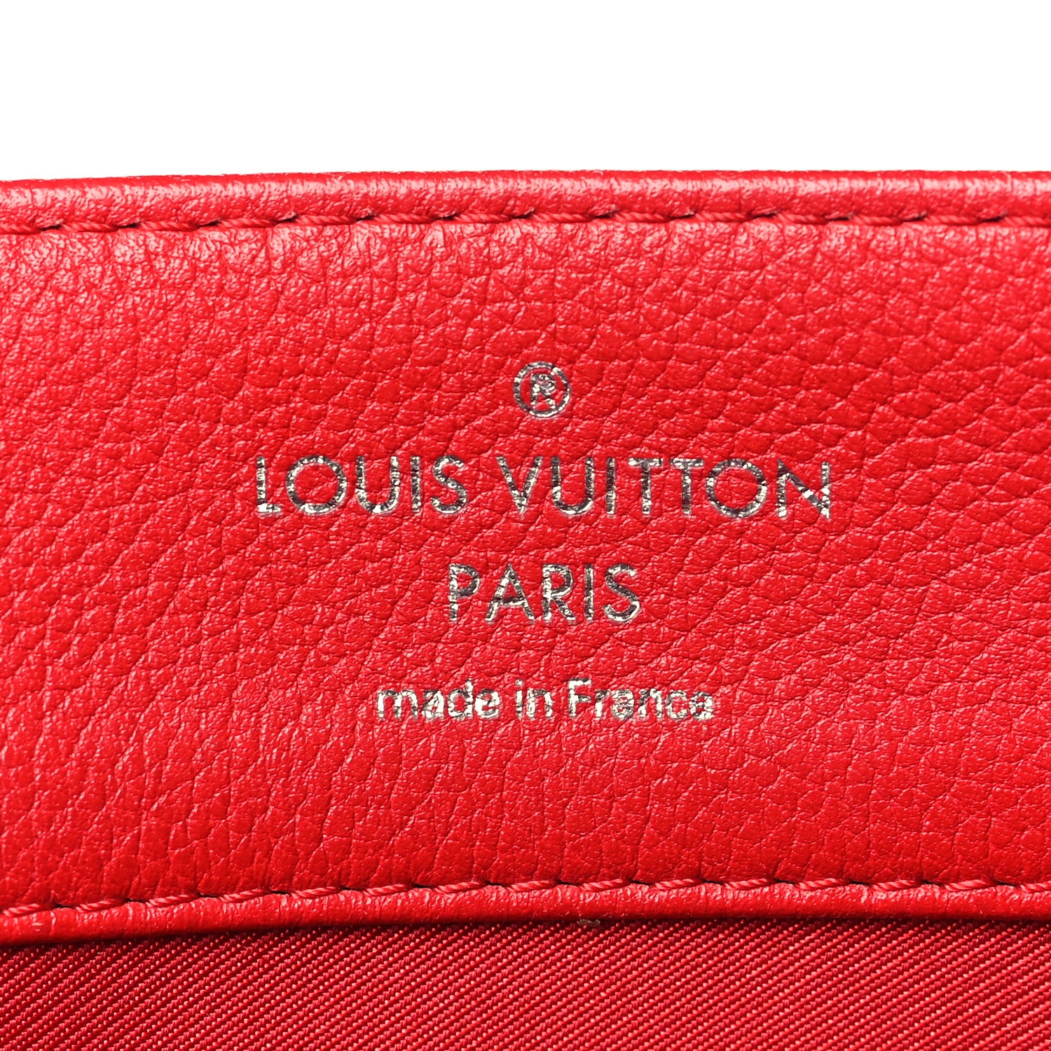 Louis Vuitton Soft Calfskin Lockme II Top Handle Rubis 6 of 8