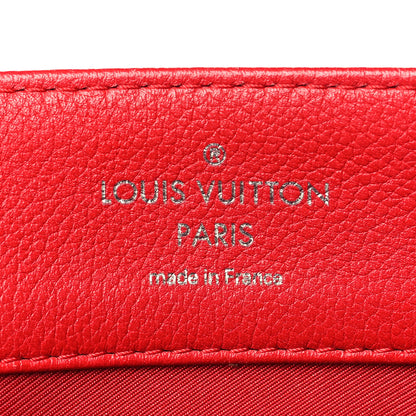 Louis Vuitton Soft Calfskin Lockme II Top Handle Rubis 6 of 8