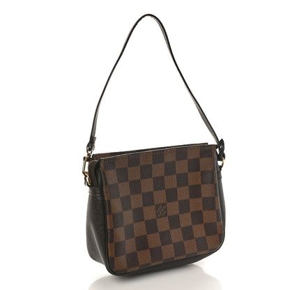Louis Vuitton Damier Ebene Trousse Make Up Bag Pochette 2 of 8