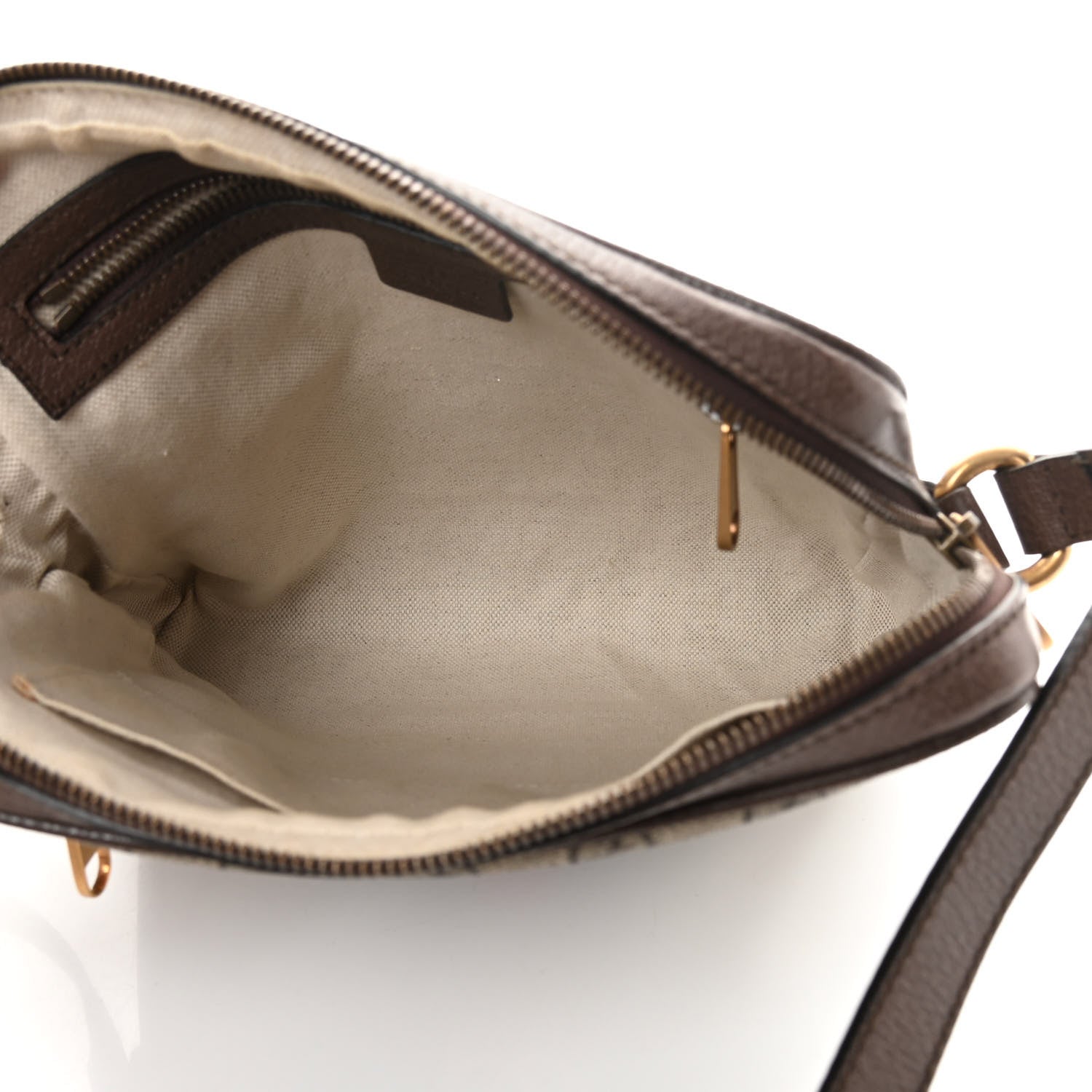 Gucci GG Supreme Monogram Web Small Ophidia Messenger Bag Brown 5 of 13