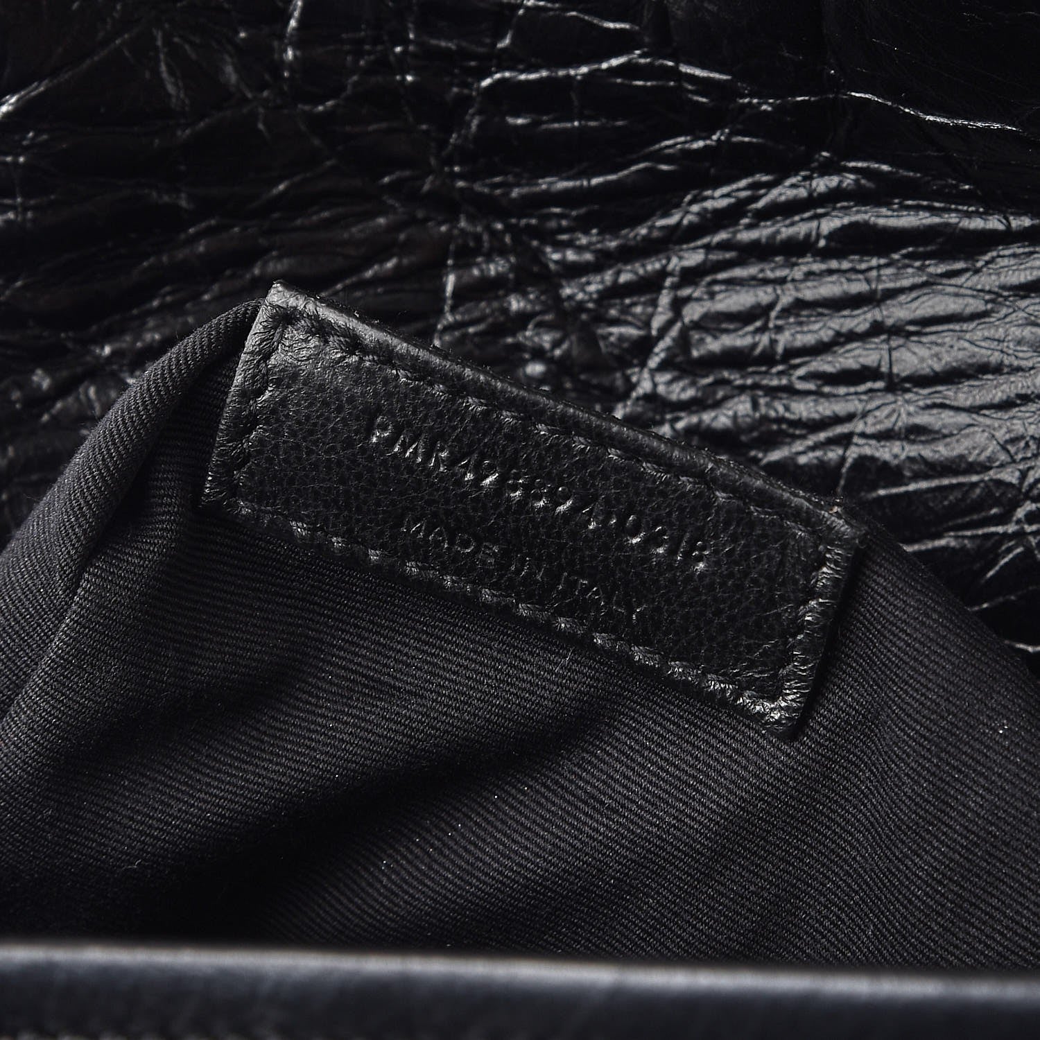 Saint Laurent Crinkled Calfskin Matelasse Monogram Medium Niki Chain Satchel Black 7 of 7