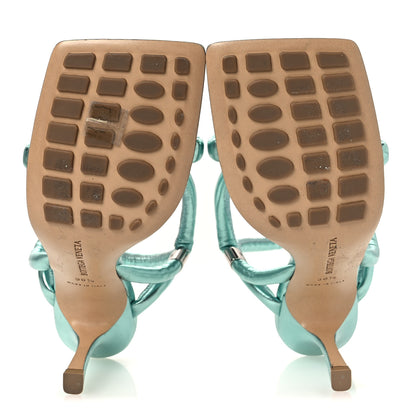Bottega Veneta Multi Strap 95mm Sandals Icy 38.5 Moon 7 of 13