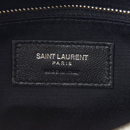 Saint Laurent Calfskin Y Quilted Monogram Small Loulou Shopper Cream Souffle 8 of 8