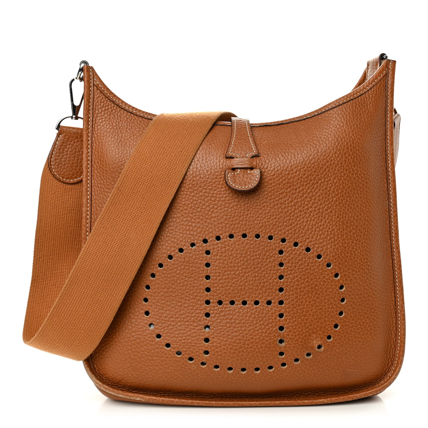 Hermes Taurillon Clemence Evelyne PM Gold 1 of 19