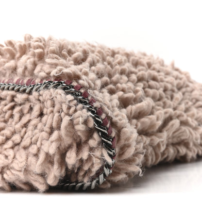 Stella McCartney Wool Fur Small Falabella Tote Pink 8 of 9