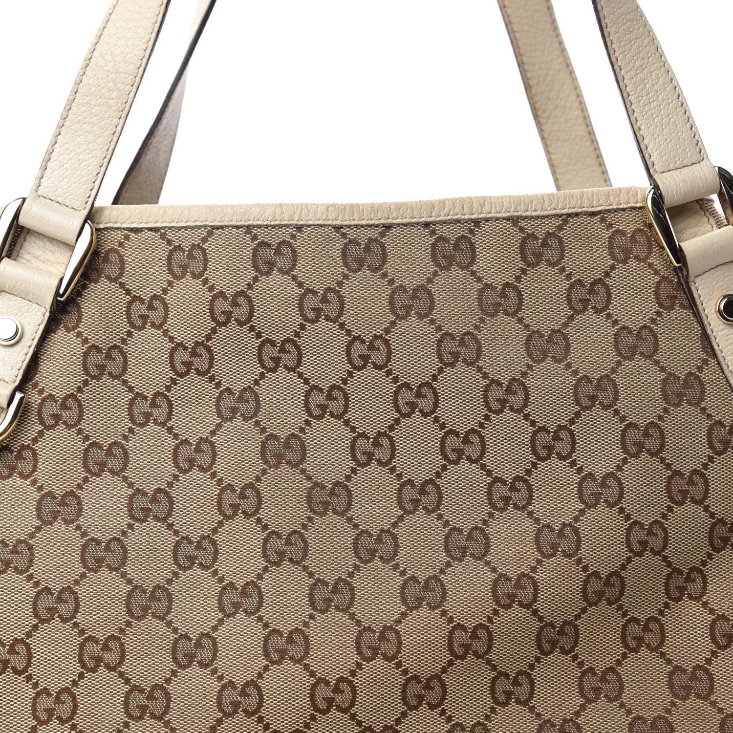 Gucci Monogram Medium Abbey Shoulder Bag Off White 10 of 10