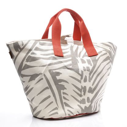 Hermes Toile Cabas Feuillage PM 3 of 13