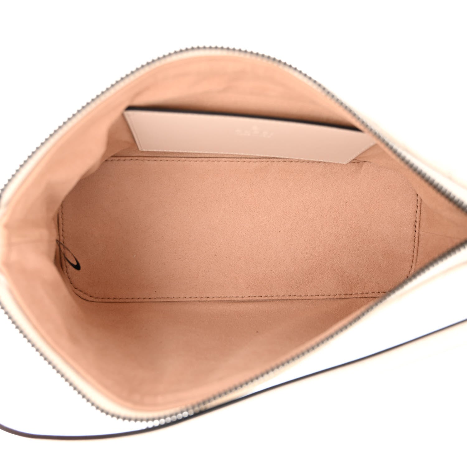 Gucci Calfskin Matelasse Chevron GG Marmont Sling Shoulder Bag Mystic White 5 of 10