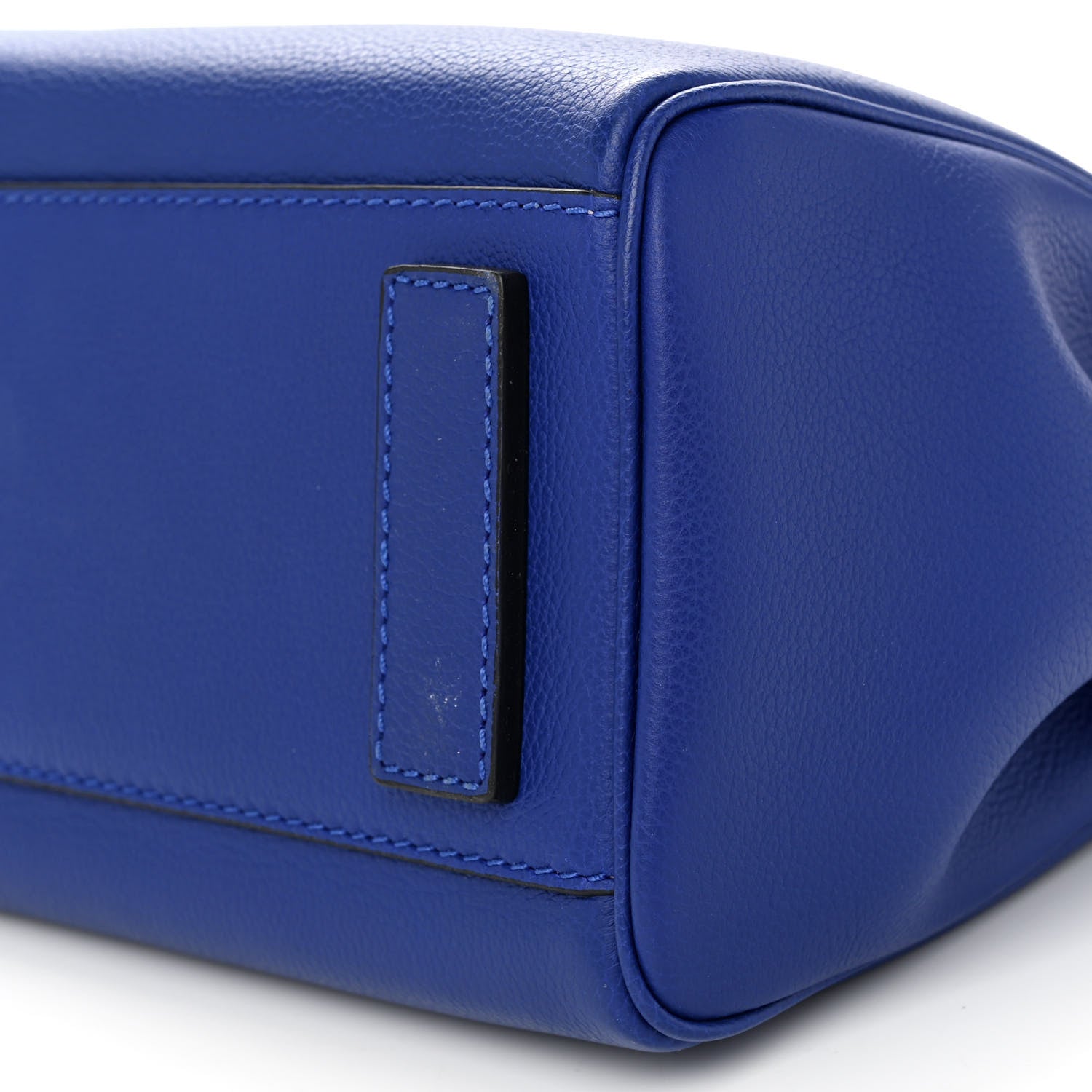 Versace Calfskin Medium La Medusa Top Handle Handbag Lapis 9 of 11