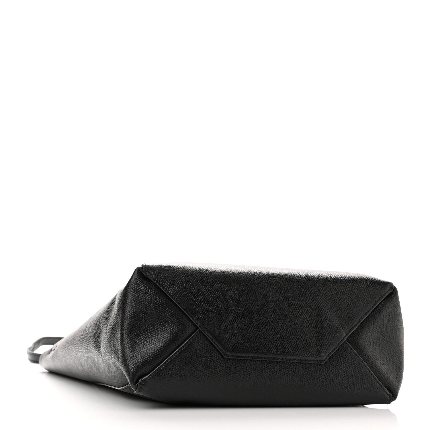Celine Grained Calfskin Small Vertical Cabas Black 4 of 10