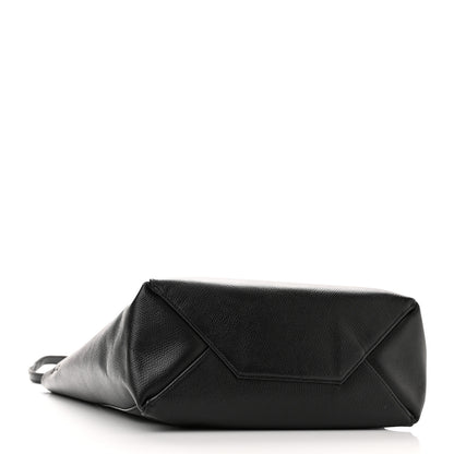 Celine Grained Calfskin Small Vertical Cabas Black 4 of 10