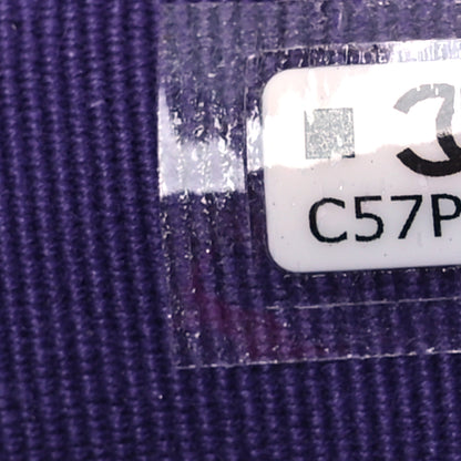 Chanel Lambskin Quilted Sunset Boulevard Pouch Case Pink Purple 8 of 14