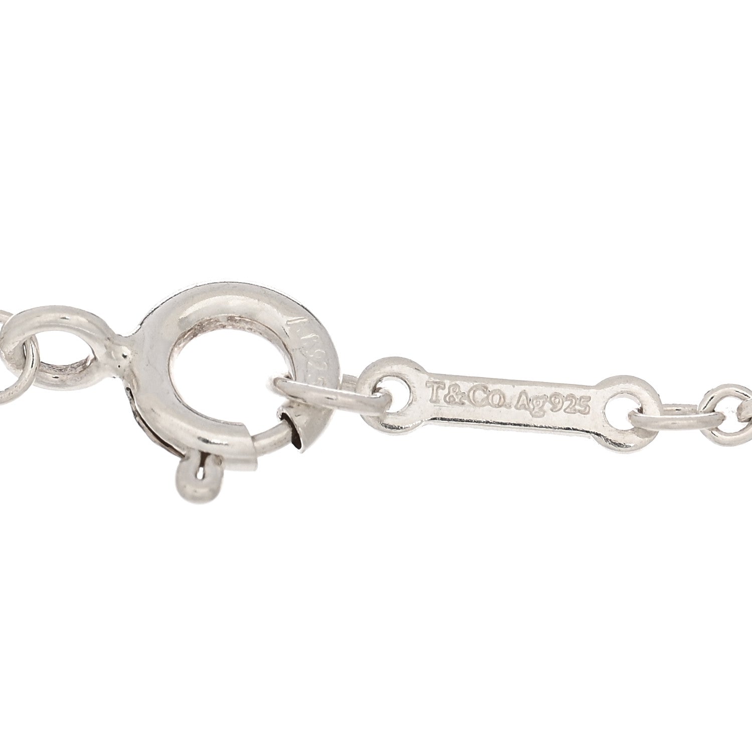 Tiffany Sterling Silver Paloma Picasso Loving Heart Bracelet 3 of 3