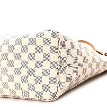 Louis Vuitton Damier Azur Neo Neverfull MM Rose Ballerine 11 of 13