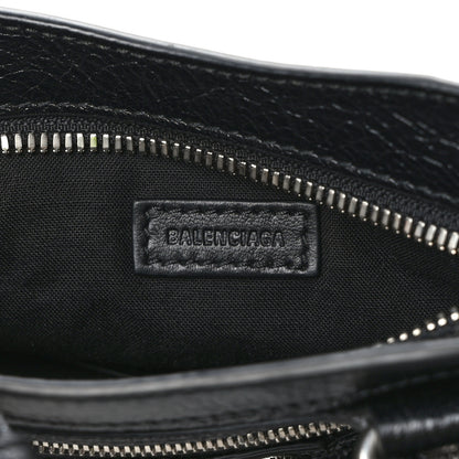 Balenciaga Agneau Arena Neo Cagole Mini Handbag Black 6 of 9