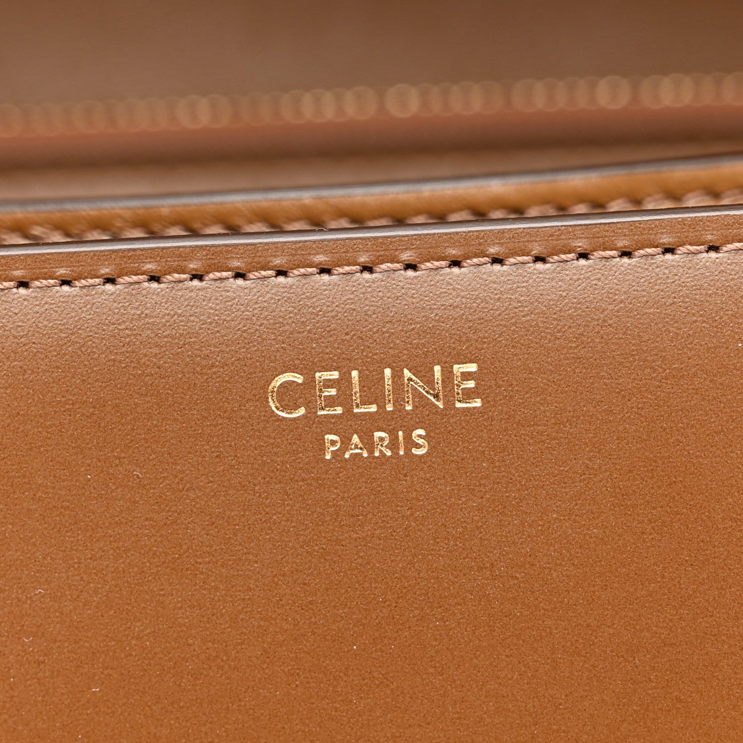 Celine Box Calfskin Medium Classic Box Flap Bag Camel 6 of 11