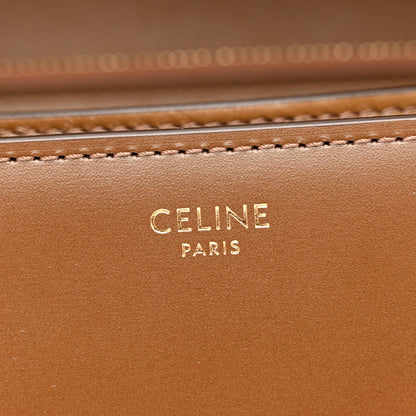 Celine Box Calfskin Medium Classic Box Flap Bag Camel 6 of 11