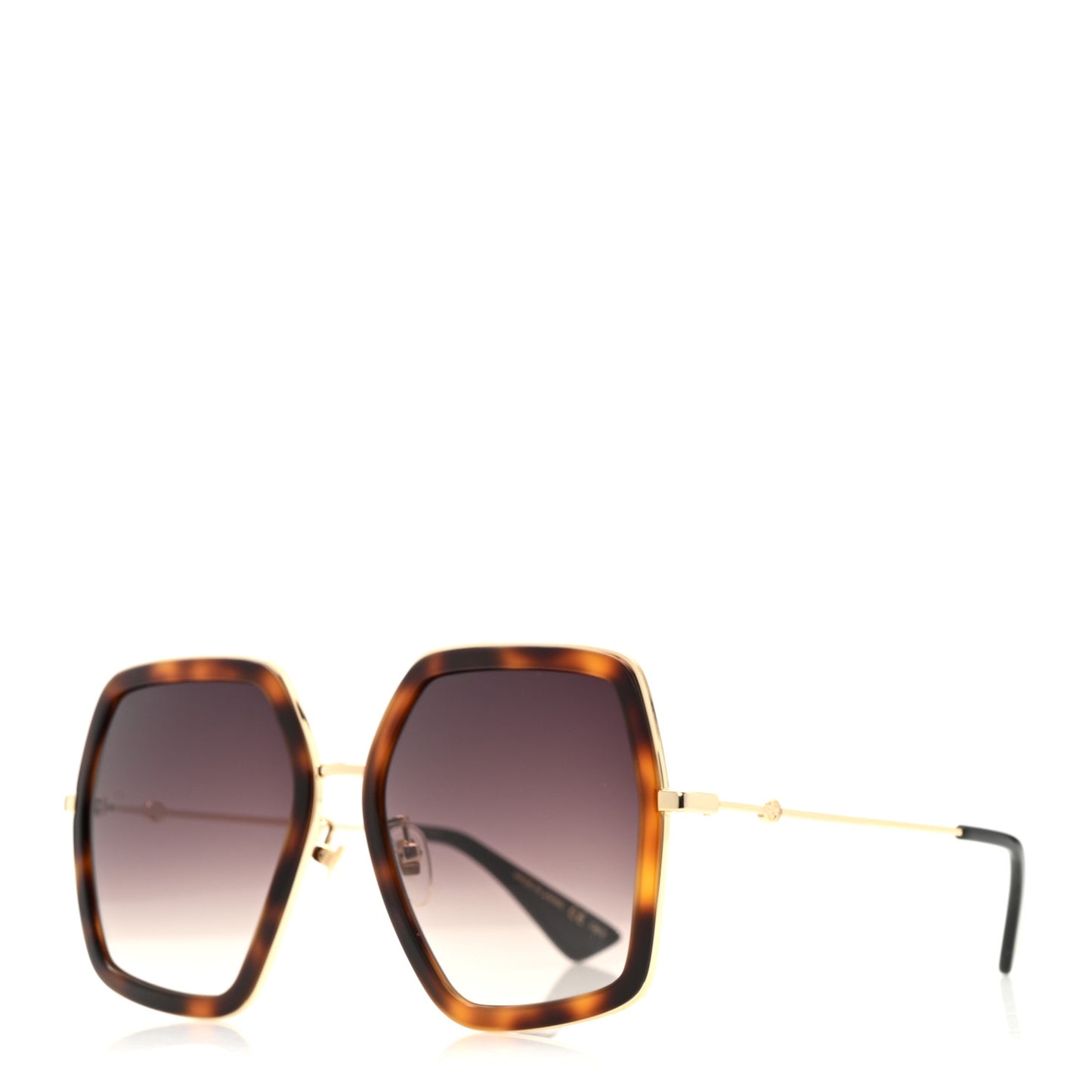 Acetate Oversize Square Frame GG0106S Sunglasses Tortoise
