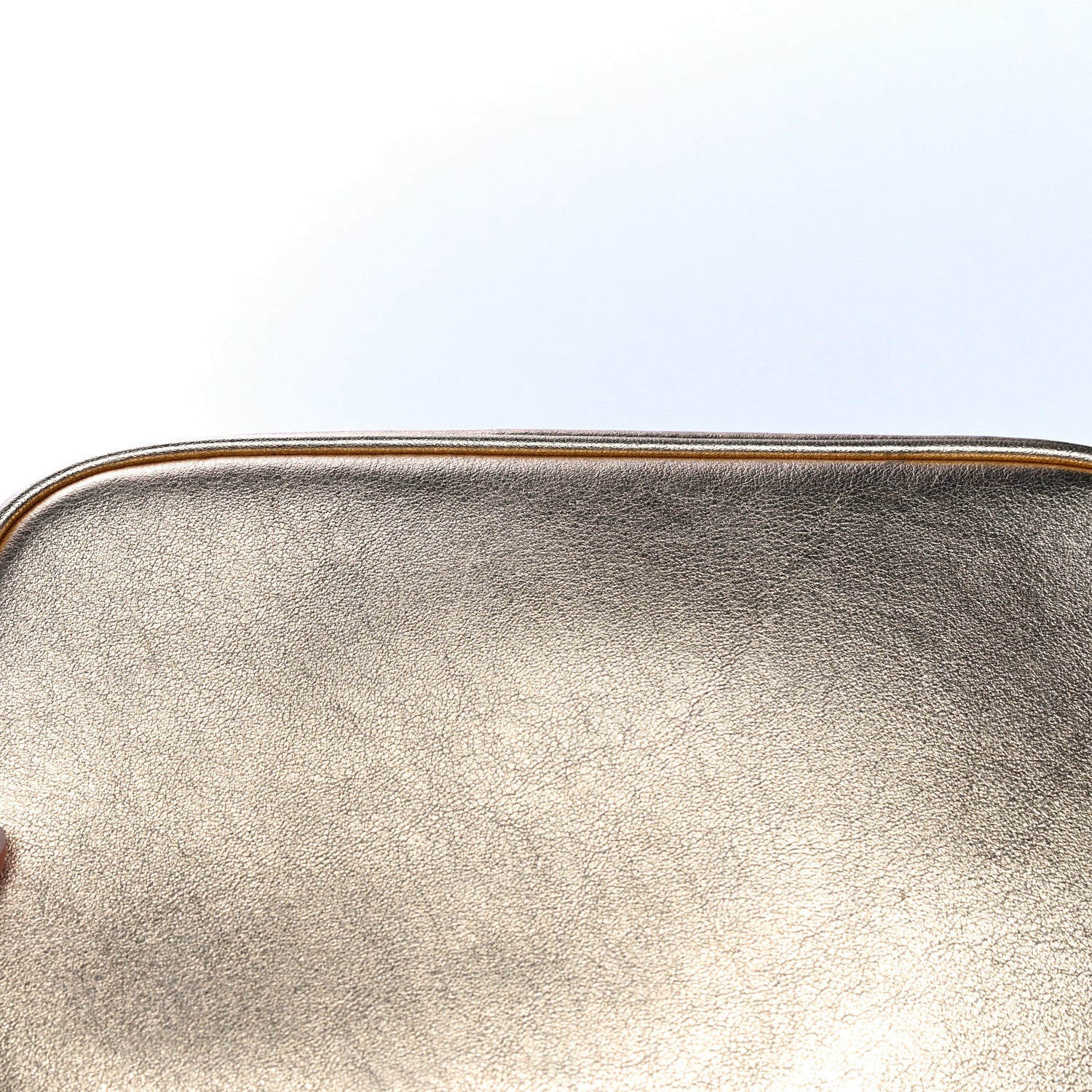 Marc Jacobs Metallic Calfskin The Flash Crossbody Gold 9 of 15