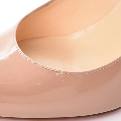 Christian Louboutin Patent Simple 85 Pumps 36 Nude 7 of 12