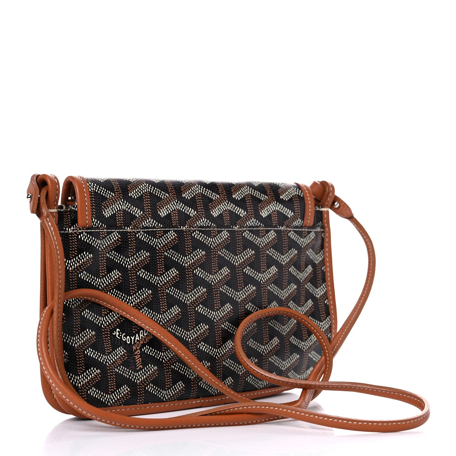 Goyard Goyardine Plumet Wallet Clutch Black Gold 3 of 9