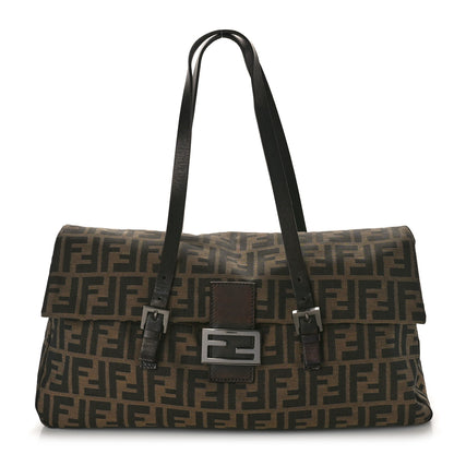 Fendi Zucca Shoulder Bag Tobacco 1 of 10