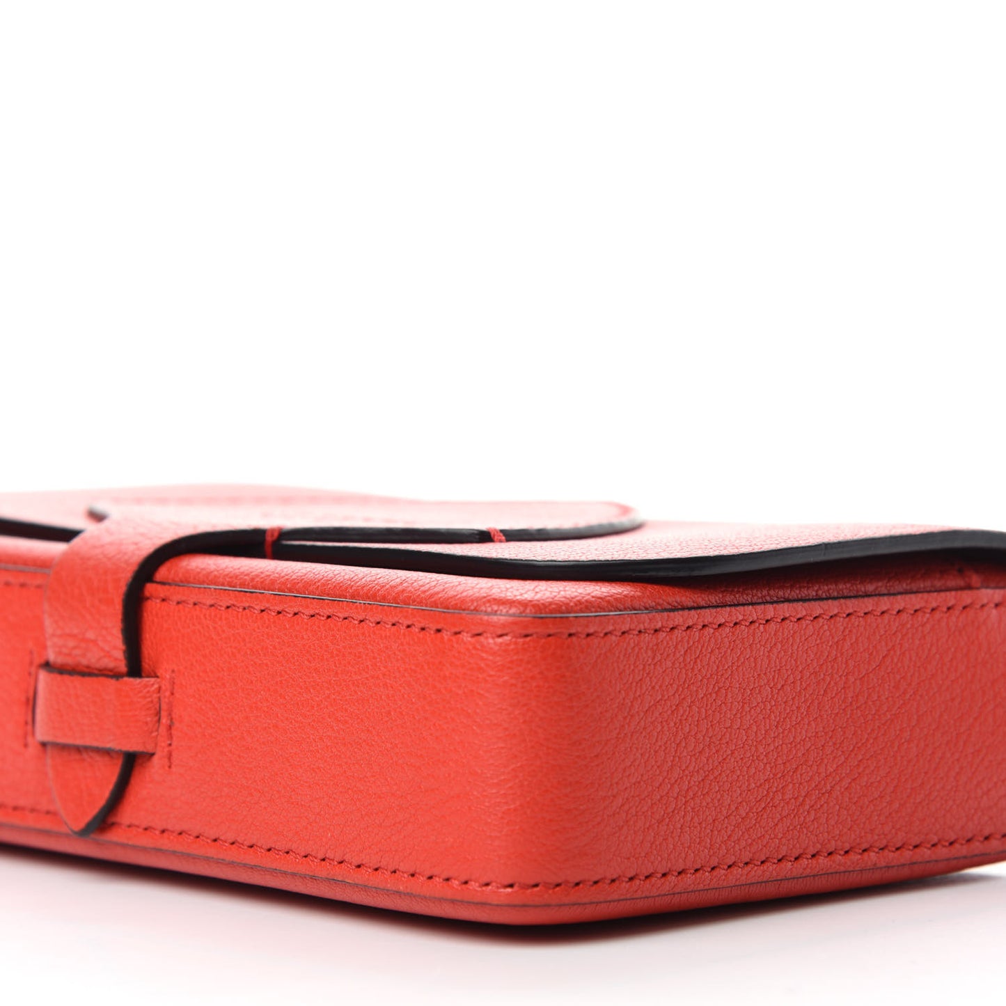 Goatskin Hampshire Crossbody Red