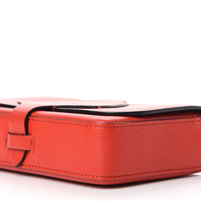 Burberry Goatskin Hampshire Crossbody Red 7 of 9