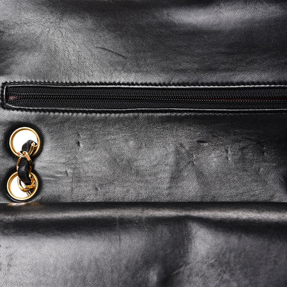 Chanel Lambskin Quilted Small Double Flap Black 15 of 16