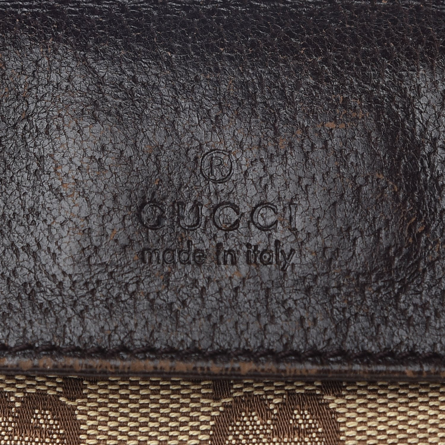 Gucci Monogram Web Belt Bag Dark Brown 6 of 10