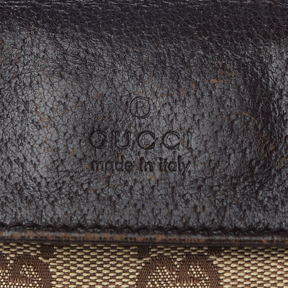 Gucci Monogram Web Belt Bag Dark Brown 6 of 10