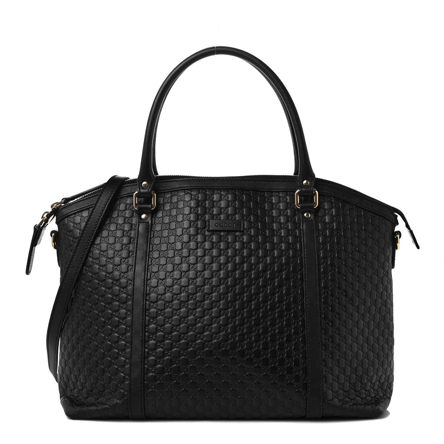 Gucci Soft Microguccissima Dome Satchel Black 1 of 11