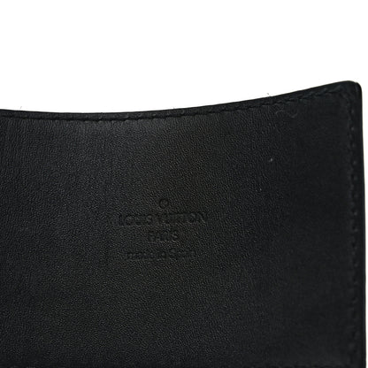 Louis Vuitton Calfskin LV Initiales Clous Belt 75 30 Black Gold 3 of 6