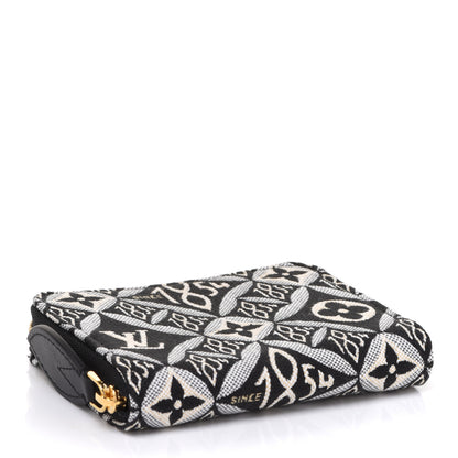 Louis Vuitton Jacquard Since 1854 Zippy Coin Purse Grey 4 of 7