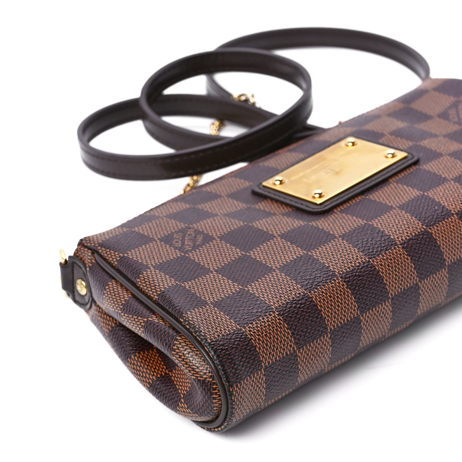 Louis Vuitton Damier Ebene Eva Clutch 10 of 11