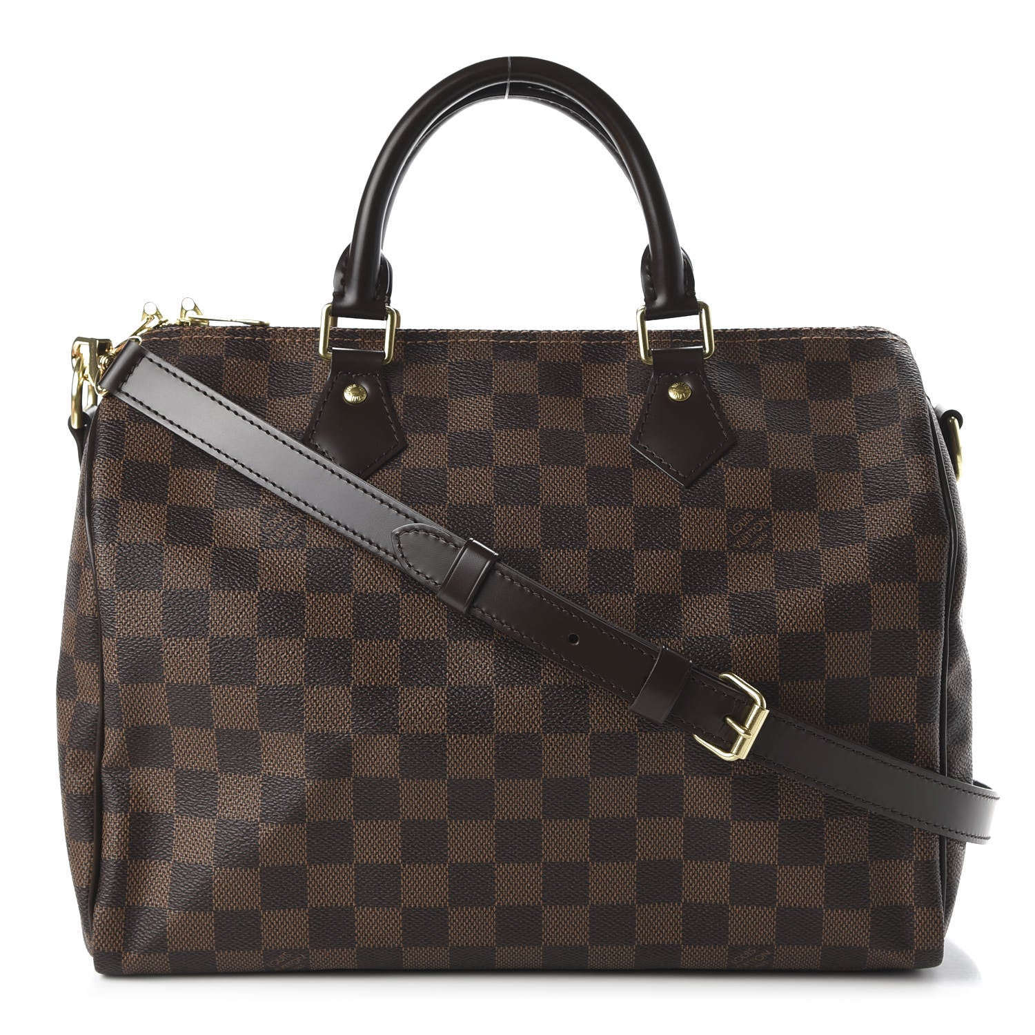 Louis Vuitton Damier Ebene Speedy Bandouliere 30 1 of 11