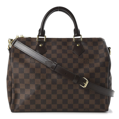 Louis Vuitton Damier Ebene Speedy Bandouliere 30 1 of 11
