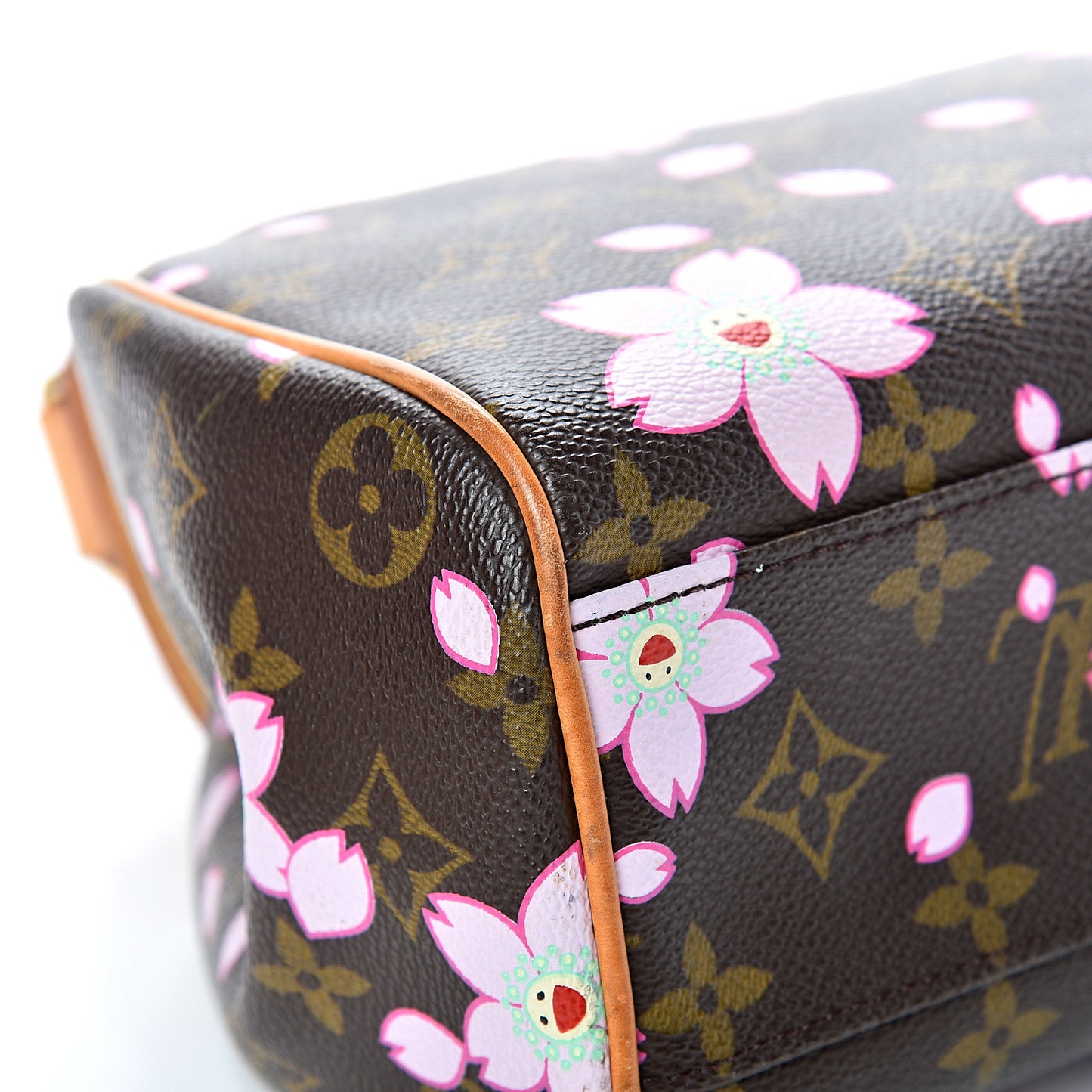 Monogram Cherry Blossom Sac Retro Bag Brown