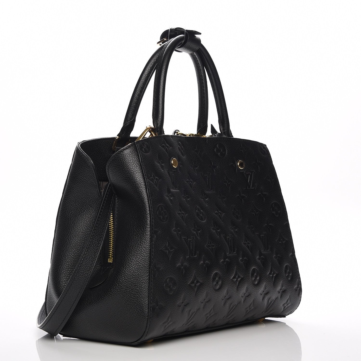 Louis Vuitton Empreinte Montaigne MM Black 4 of 8