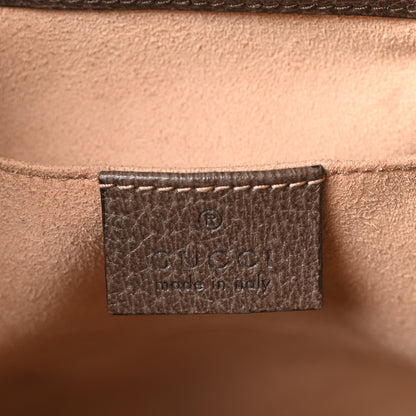 Gucci GG Supreme Monogram Web Small Ophidia Bucket Bag Brown 6 of 10