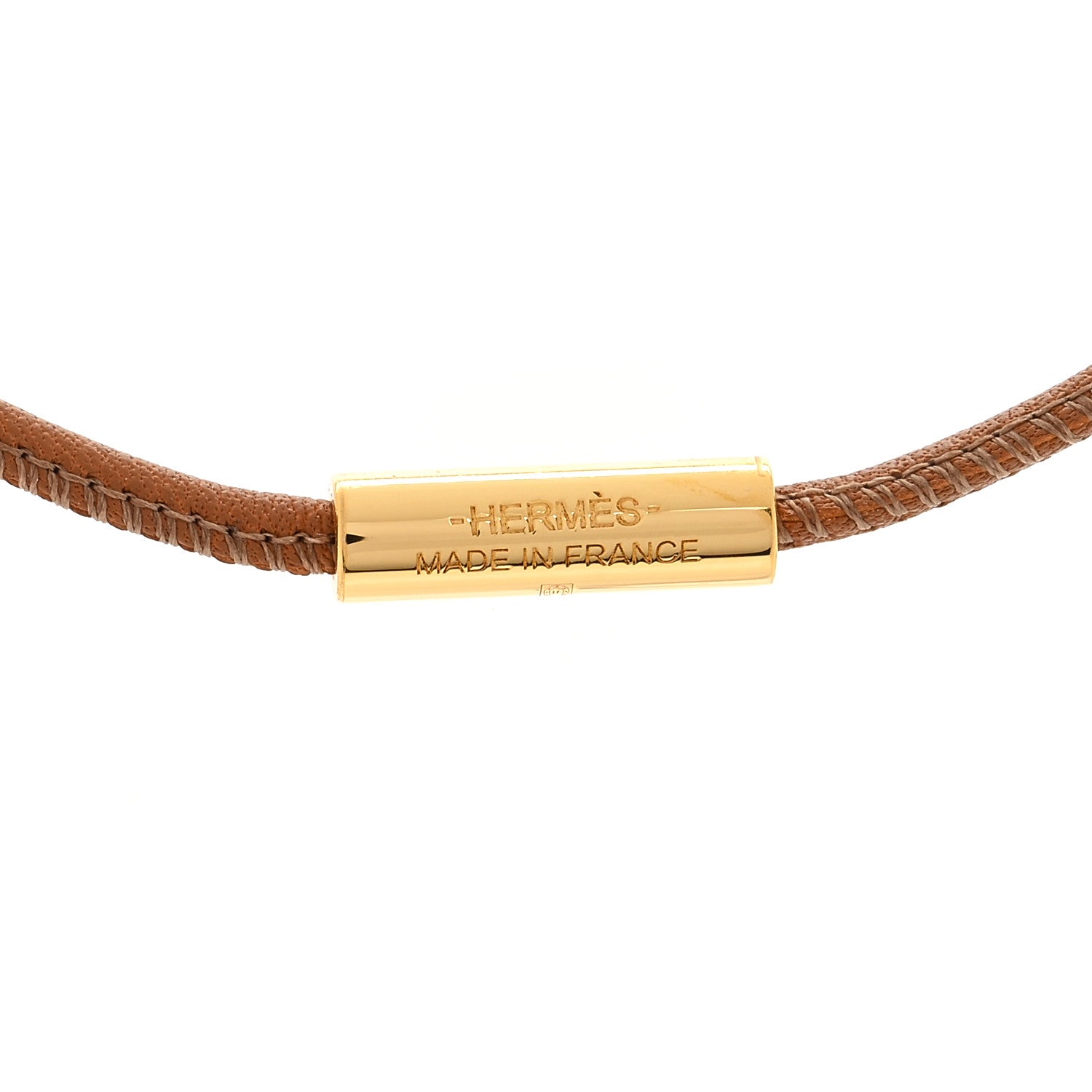 Hermes Swift Variation Pendant Necklace Gold 4 of 4