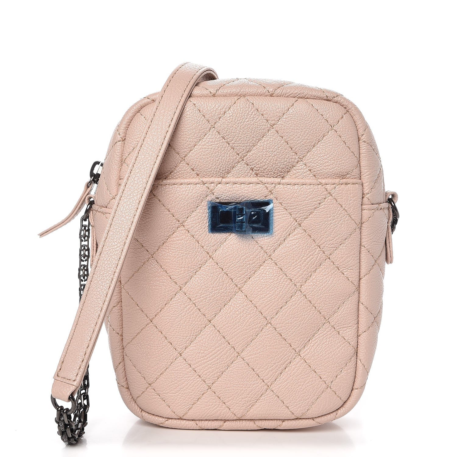 Chanel Grained Calfskin Quilted Reissue Camera Case Light Pink 1 of 8