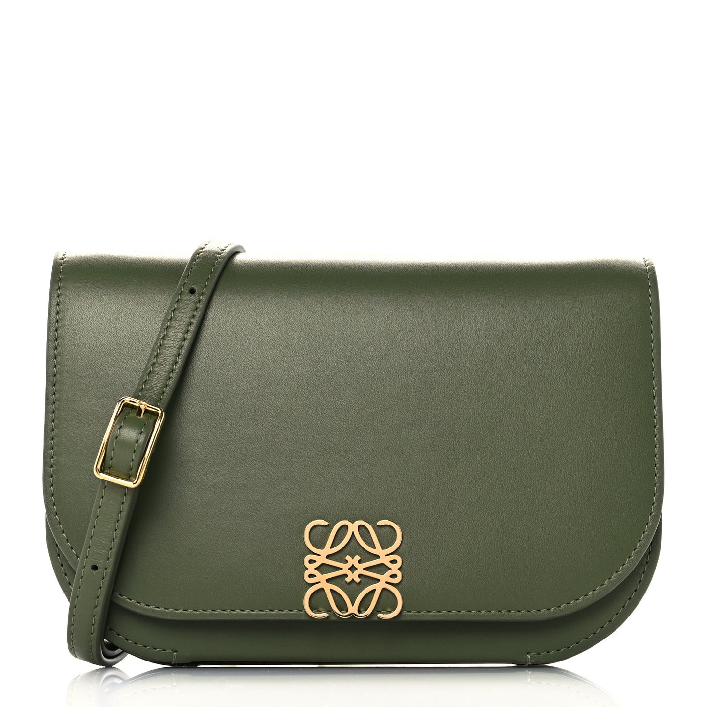Silk Calfskin Goya Bag Avocado