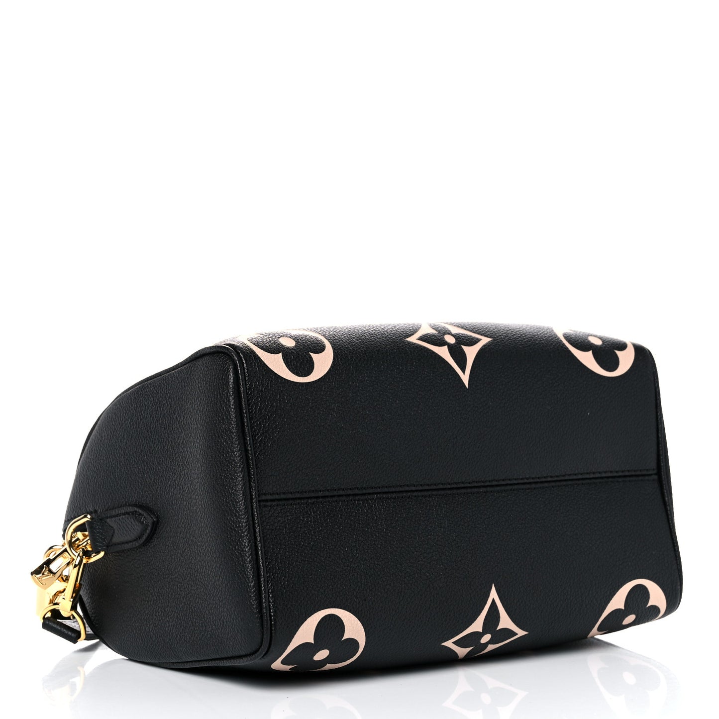 Empreinte Monogram Giant Speedy Bandouliere 25 Black Beige
