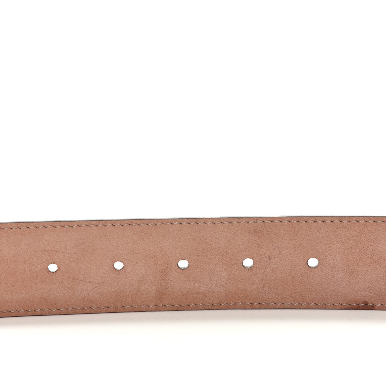 Gucci Calfskin Interlocking G 37mm Belt 95 38 Camelia 4 of 5